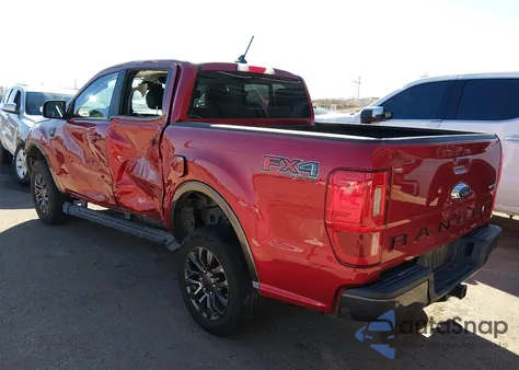 2020 Ford Ranger Lariat из США, поврежденный, VIN 1FTER4FH8LLA47229